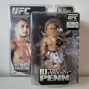 Round 5 UFC BJ Penn Ultimate Collector Series 2 figure. Mint